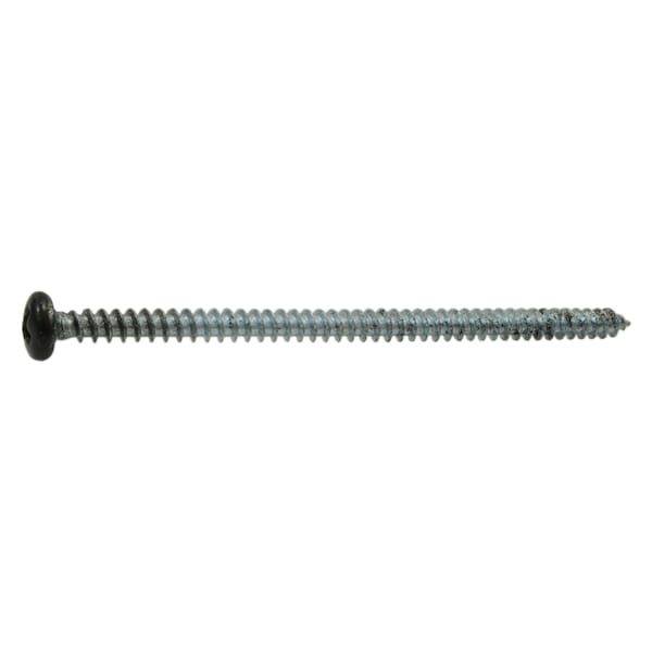 Midwest Fastener Sheet Metal Screw, #8 x 3 in, Painted Steel Pan Head Phillips Drive, 12 PK 37867 - main